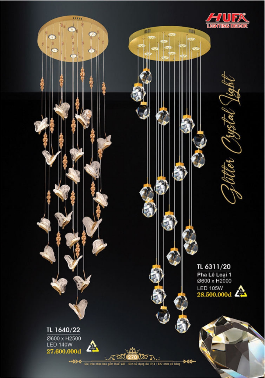 Bảng giá đèn trang trí HUFA